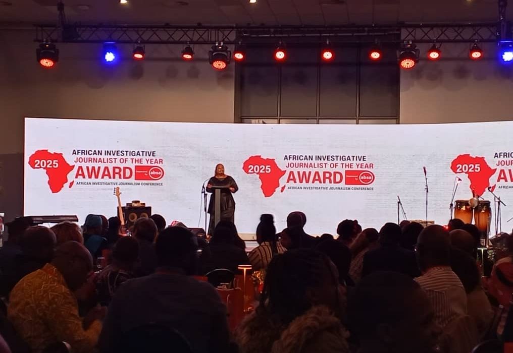 Noite de entrega de prémios do Jornalista Investigativo Africano do Ano de 2025